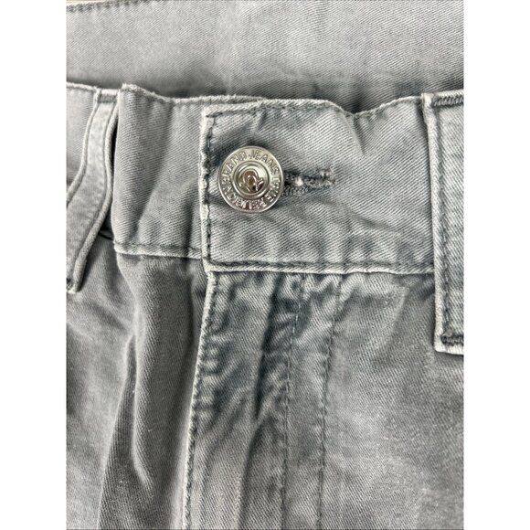 True Religion Shorts Men’s 34 Straight Cut Off Dual Duty Smoke Pocket Flap Gray - Picture 3 of 11